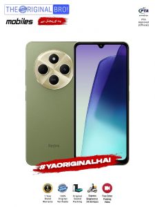 Redmi 14C - 4GB RAM - 128GB Storage - PTA Approved - 12 Months Warranty - Green - The Original Bro Mobiles - TOB52